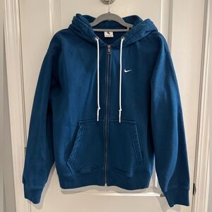 Nike Deep Blue Zip Up Hoodie